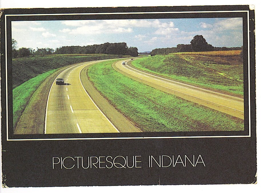 Boring Postcard